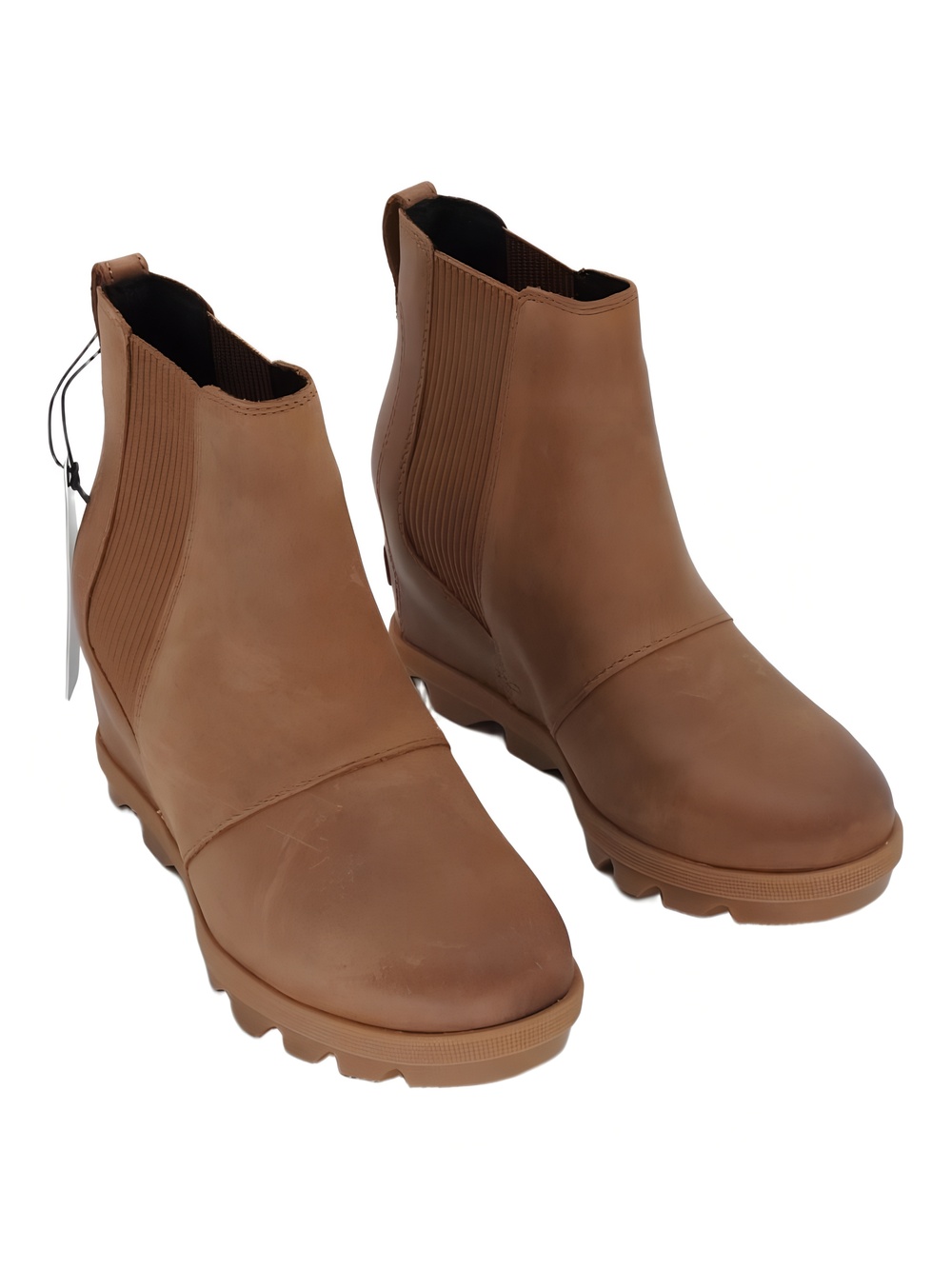 Sorel Womens Joan Rhapsody Chukka Tan colored Tan, Gum Size 5.5M